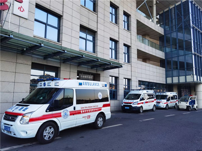 八公山救护车出租服务案例4